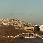 View On Eiffel Tower Seine And Main Monuments